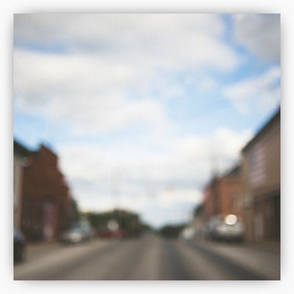 Empty town street