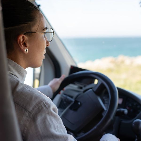 teen driving car