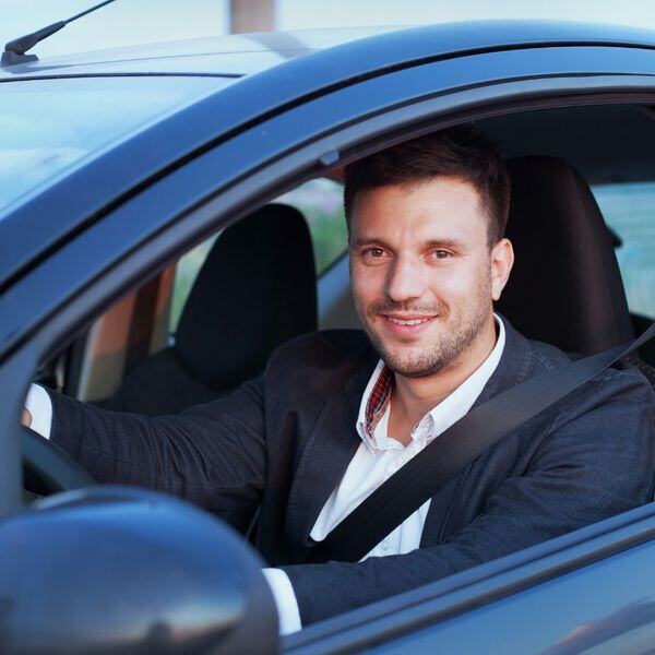 person driving